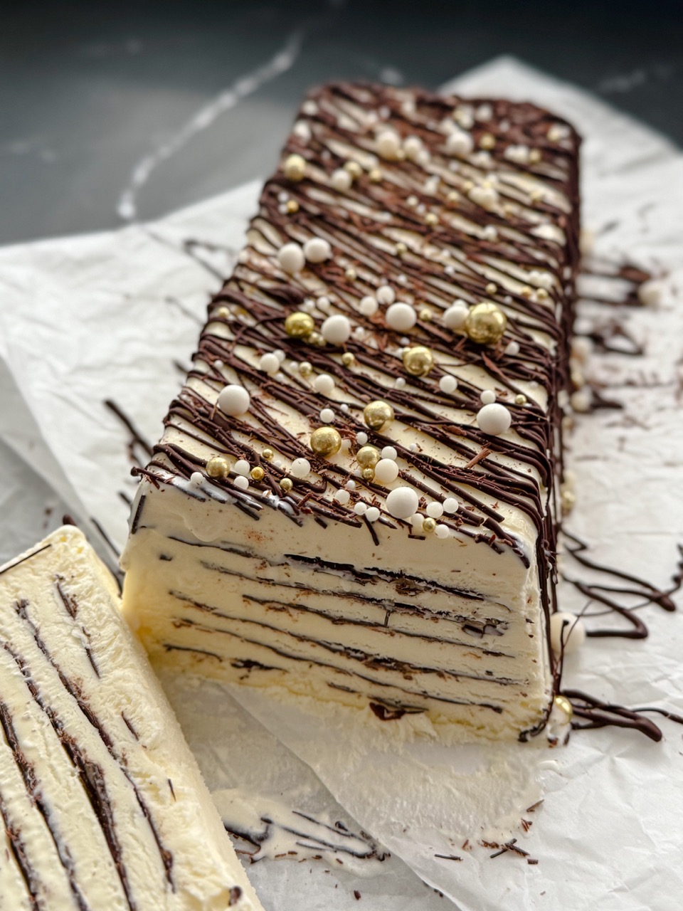 Zelf Viennetta ijs maken