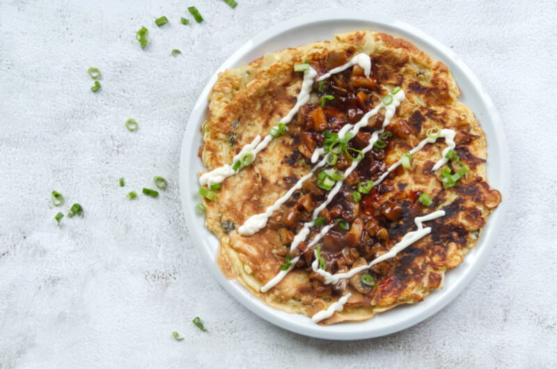 Okonomiyaki - Japanse pannenkoek