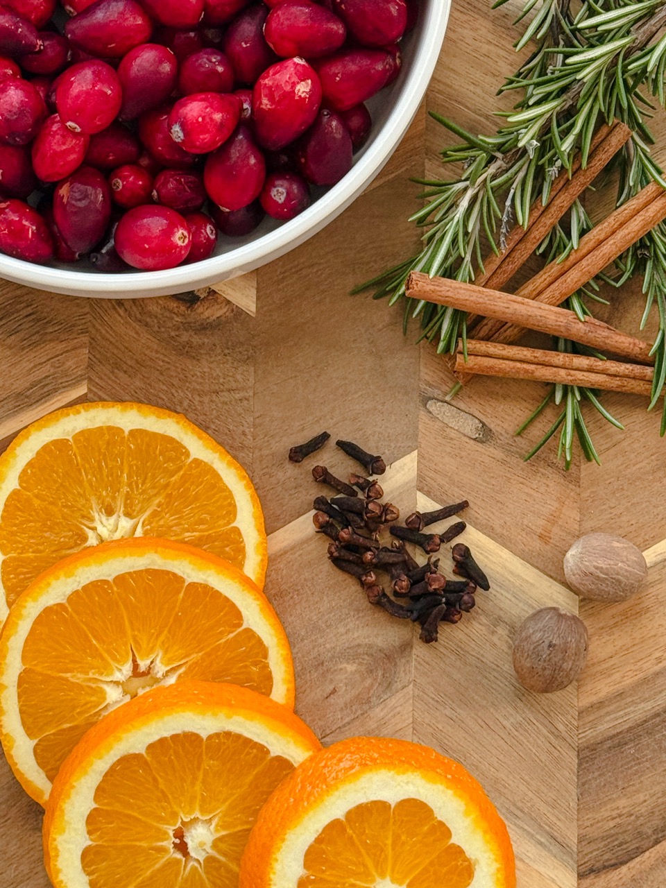 kerst simmer pot maken