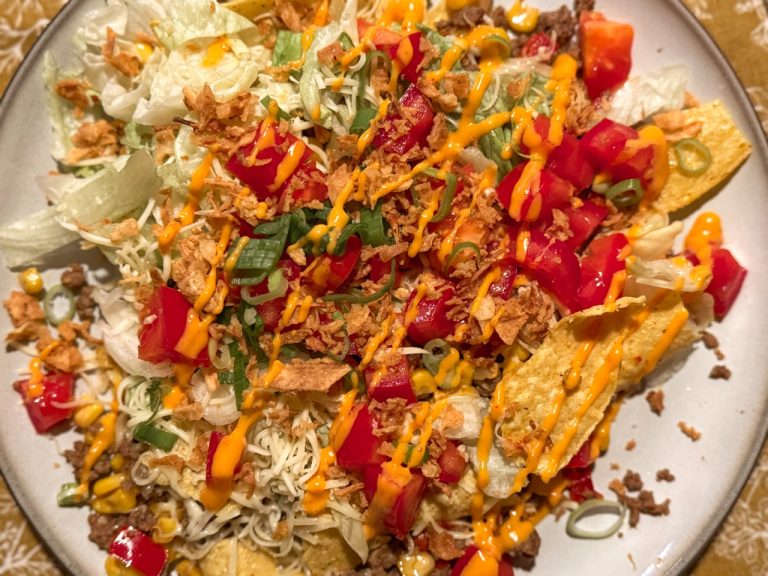 Nacho’s met gehakt (zonder kruidenzakje)