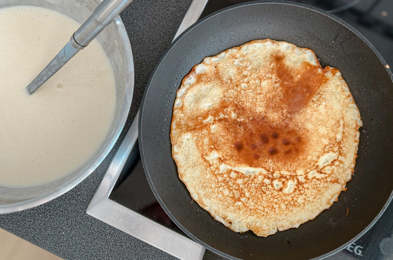 Pannenkoeken recept (zoals in een pannenkoekrestaurant)